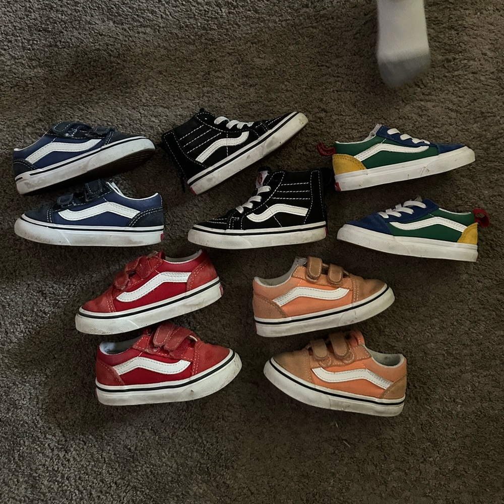 Lot of Kids Vans Size 6